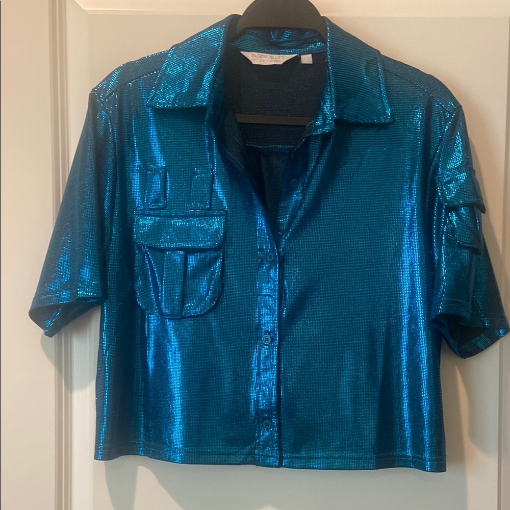 Muy Muy Metallic Top